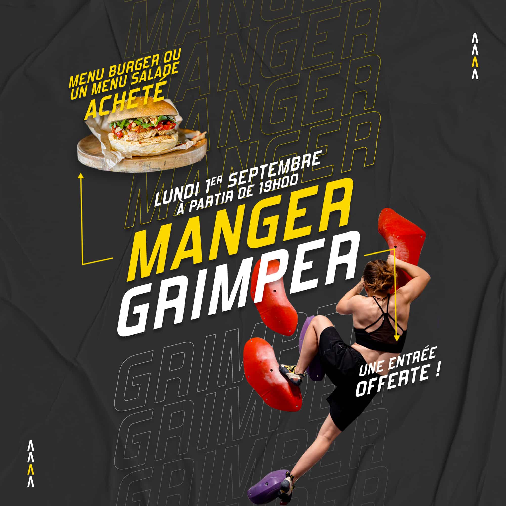 MANGER GRIMPER