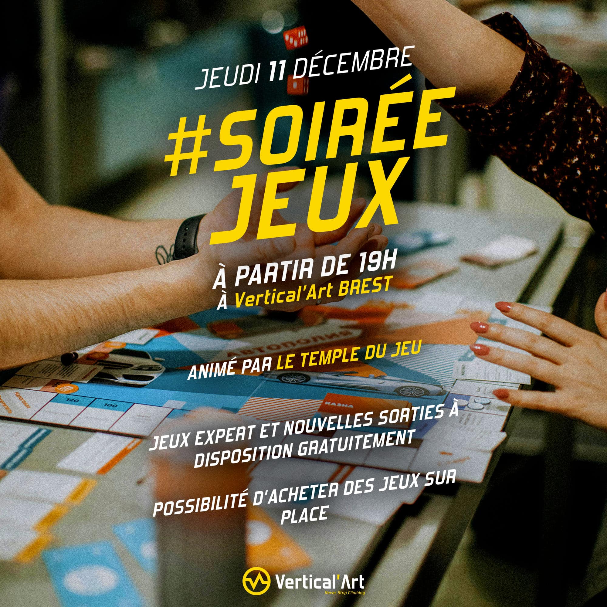 SOIREE JEUX - Brest - Insta