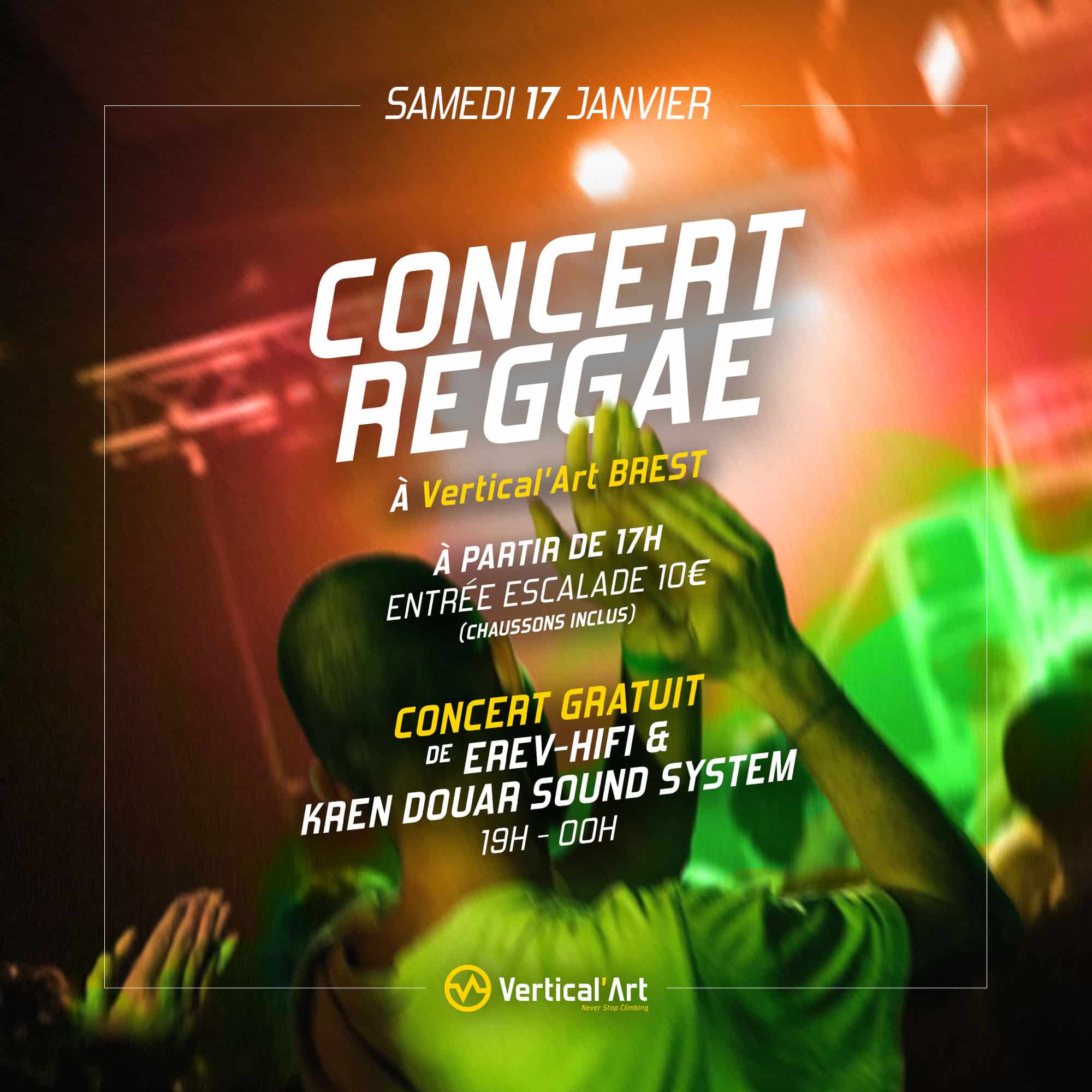 CONCERT REGGAE - Brest - Insta