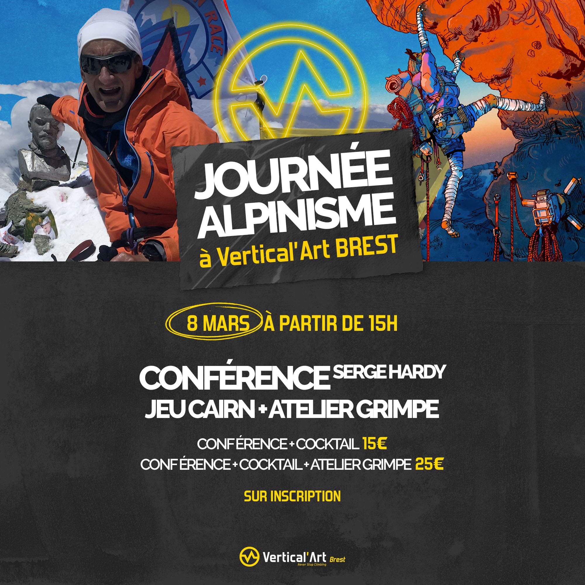 JOURNEE ALPINISME - Brest - Insta